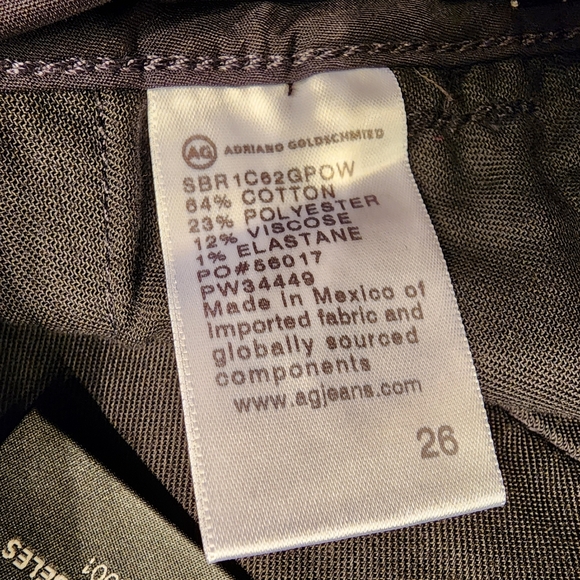 AG Adriano Goldschmied Tailored Devin Ultra Wide Leg Pants in Oxford Blue - Picture 14 of 16